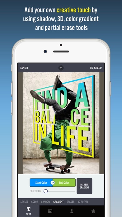 Typorama: Text on Photo Editor screenshot 2