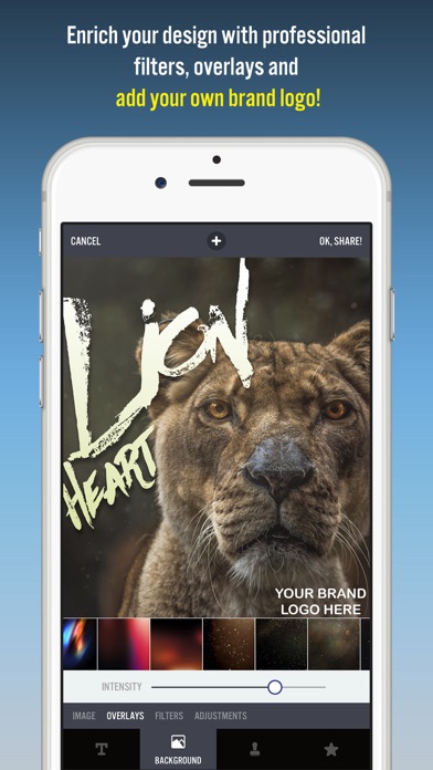 Typorama: Text on Photo Editor screenshot 1