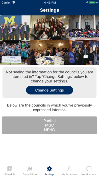U-M Fraternity & Sorority Life screenshot 1