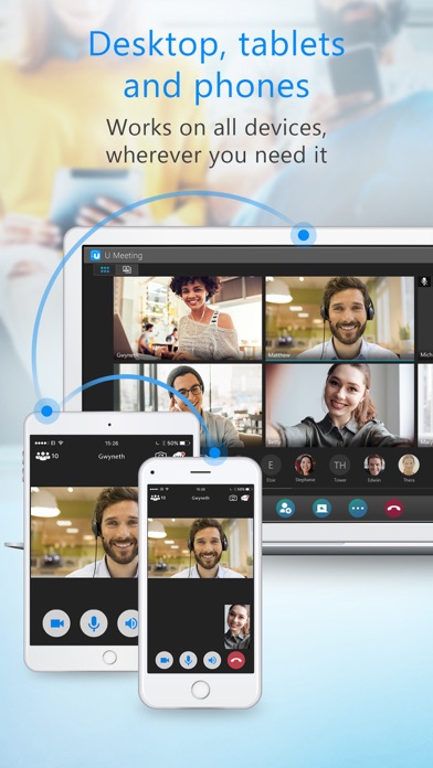 U Meeting, Messenger, Webinar screenshot 2