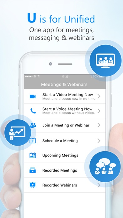 U Meeting, Messenger, Webinar screenshot 5
