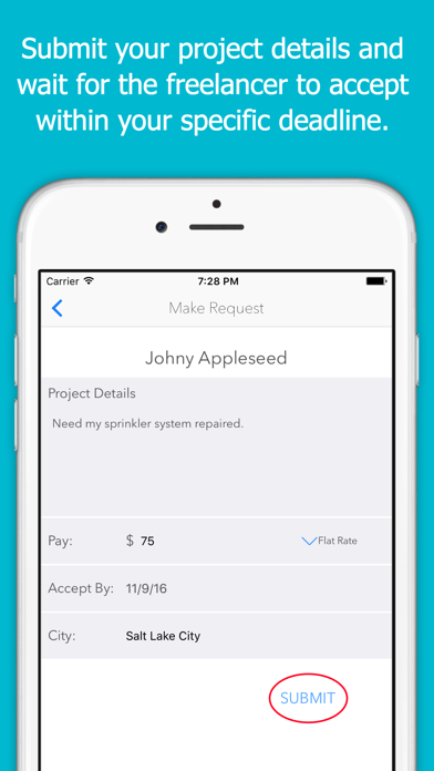 U-Pik: Freelance Finder screenshot 2