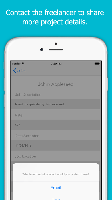 U-Pik: Freelance Finder screenshot 1