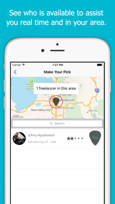 U-Pik: Freelance Finder screenshot 3
