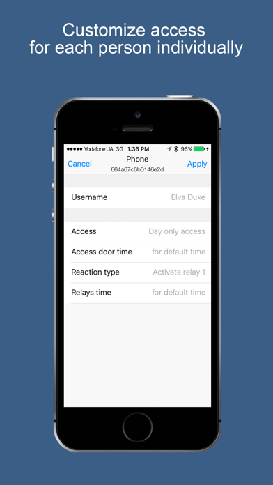 U-Prox Mobile Config screenshot 3