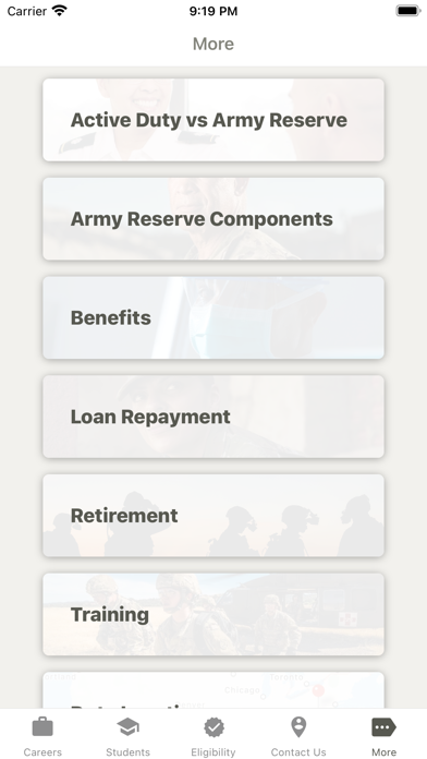 U.S. Army Medicine Careers screenshot 1