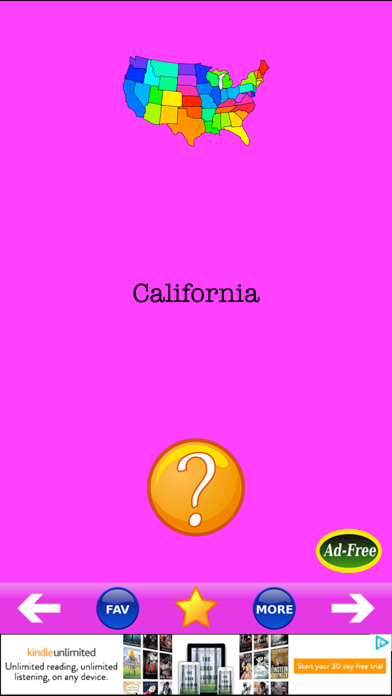 U.S. State Capitals! States & Capital Quiz Game screenshot 2