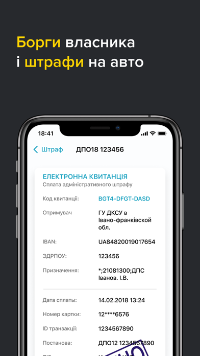 Проверить авто по номеру UA screenshot 1