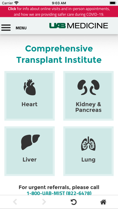 UAB Medicine Transplant screenshot 4