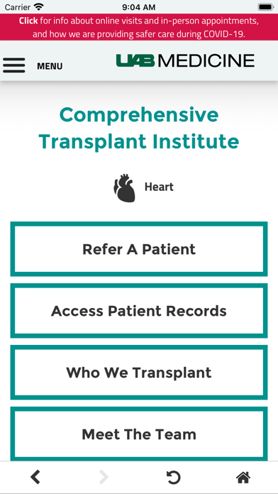 UAB Medicine Transplant screenshot 3