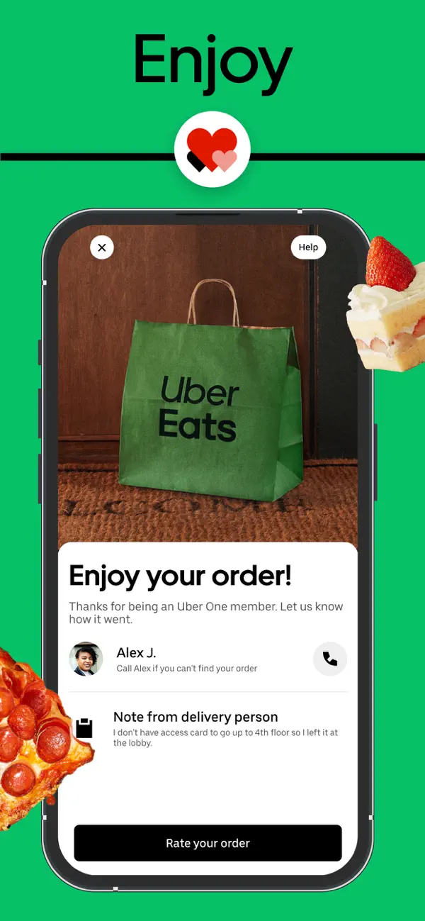 Uber Eats: Food & Groceries screenshot 1