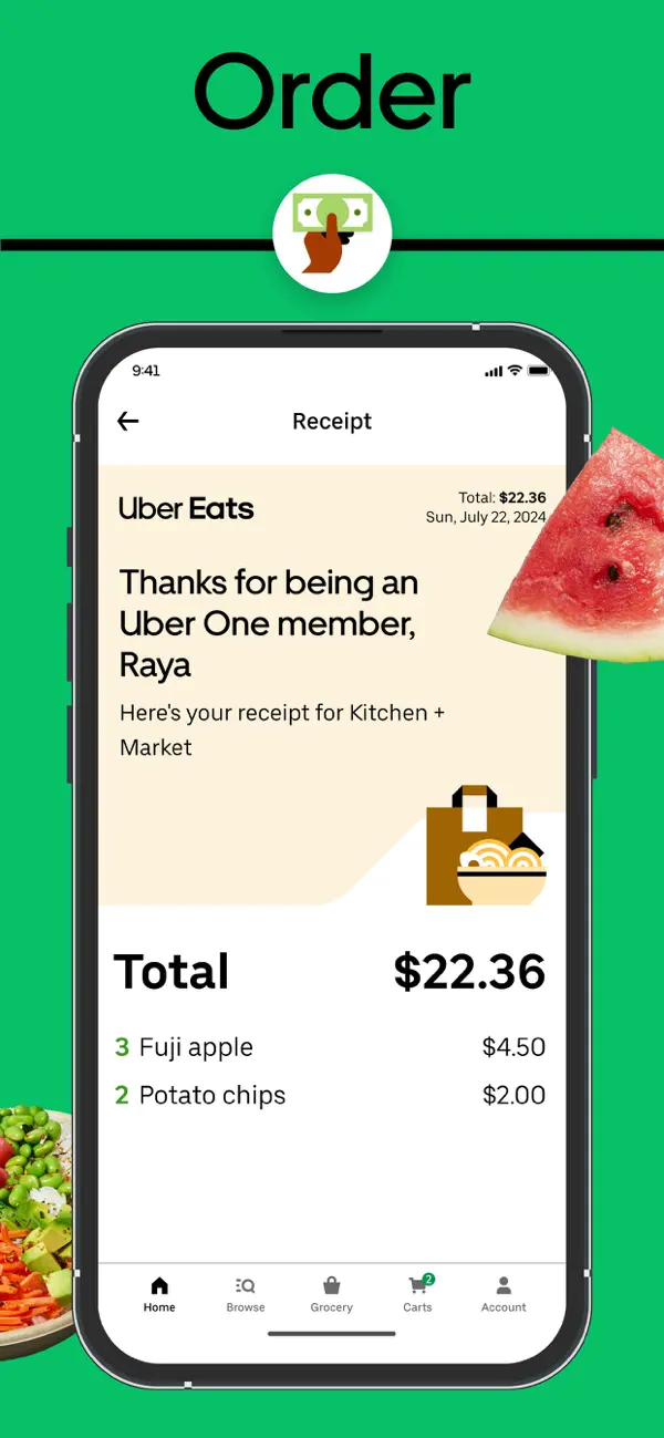 Uber Eats: Food & Groceries screenshot 3