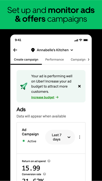 Uber Eats Manager screenshot 4