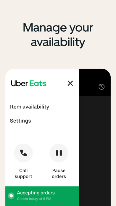Uber Eats Orders screenshot 2