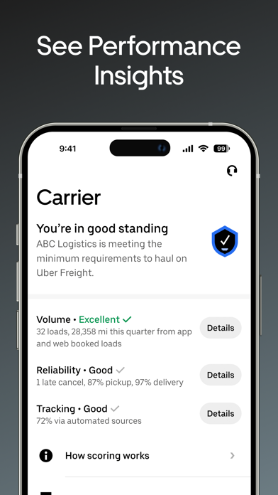 Uber Freight screenshot 3
