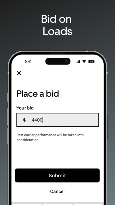 Uber Freight screenshot 1