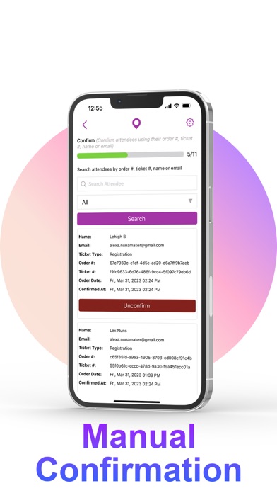 UBMe Event Organizer screenshot 1