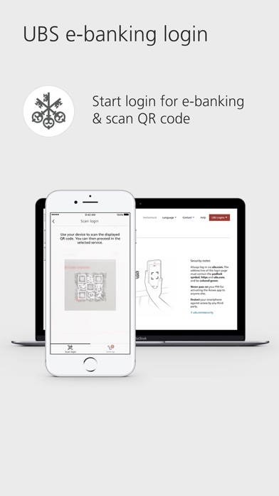 UBS Access – secure login screenshot 4
