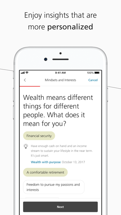 UBS Wealth Management screenshot 2