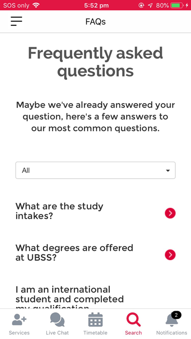 UBSS Mobile screenshot 2