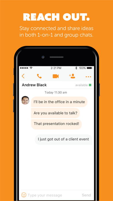 UC-One Communicator screenshot 3