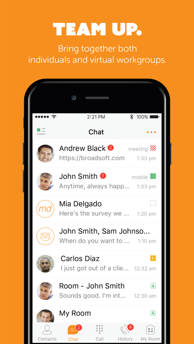 UC-One Communicator screenshot 1