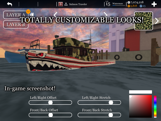 uCaptain Fishing Boat Game screenshot 7