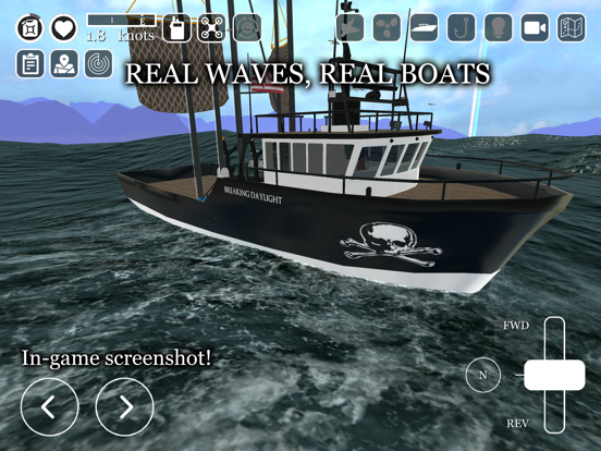 uCaptain Fishing Boat Game screenshot 9