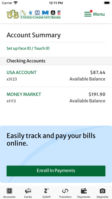 UCB Banks screenshot 4