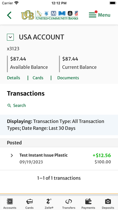 UCB Banks screenshot 3