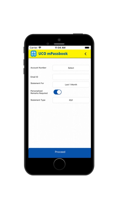 UCO mPassbook screenshot 1