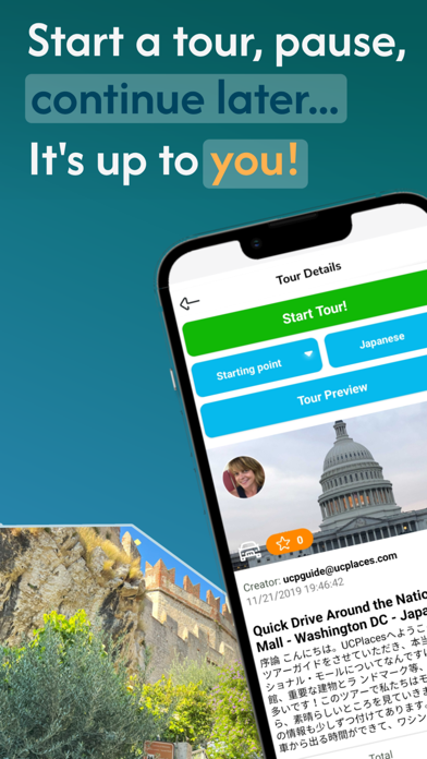 UCPlaces | Your tour guide app screenshot 2