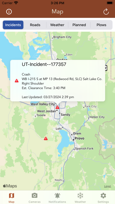 UDOT Road Conditions screenshot 3