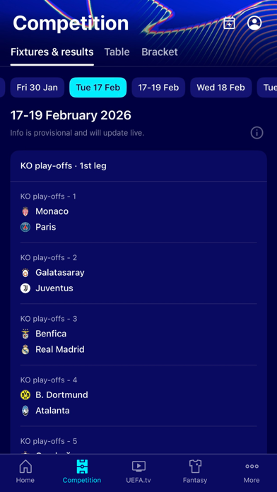 UEFA Champions League Official screenshot 5