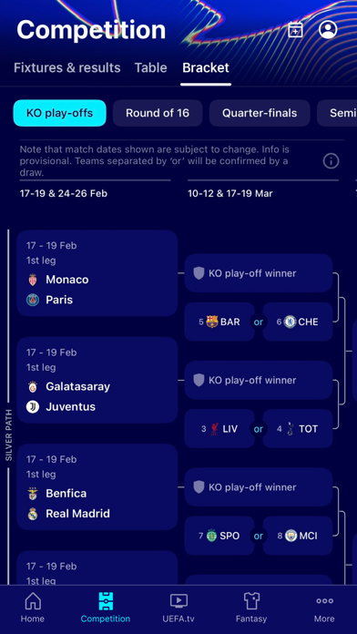 UEFA Champions League Official screenshot 6