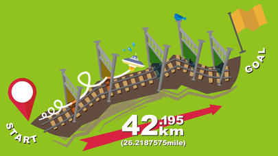 UFO on Rails 42.195km screenshot 3