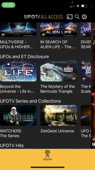 UFOTV All Access screenshot 3