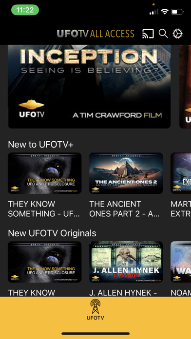 UFOTV All Access screenshot 2