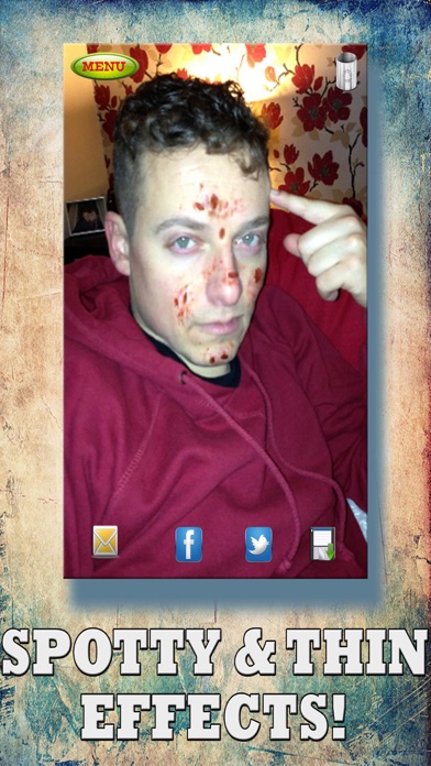 Uglify - Ugly Spotty Face Make screenshot 2