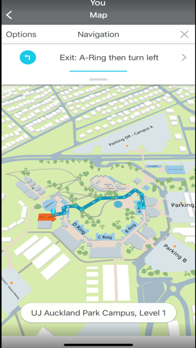 UJ Wayfinder screenshot 1