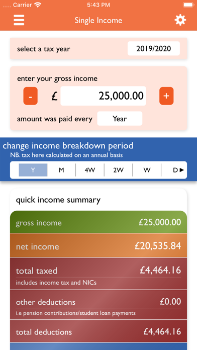 UK Tax Calculators 2024-2025 screenshot 5