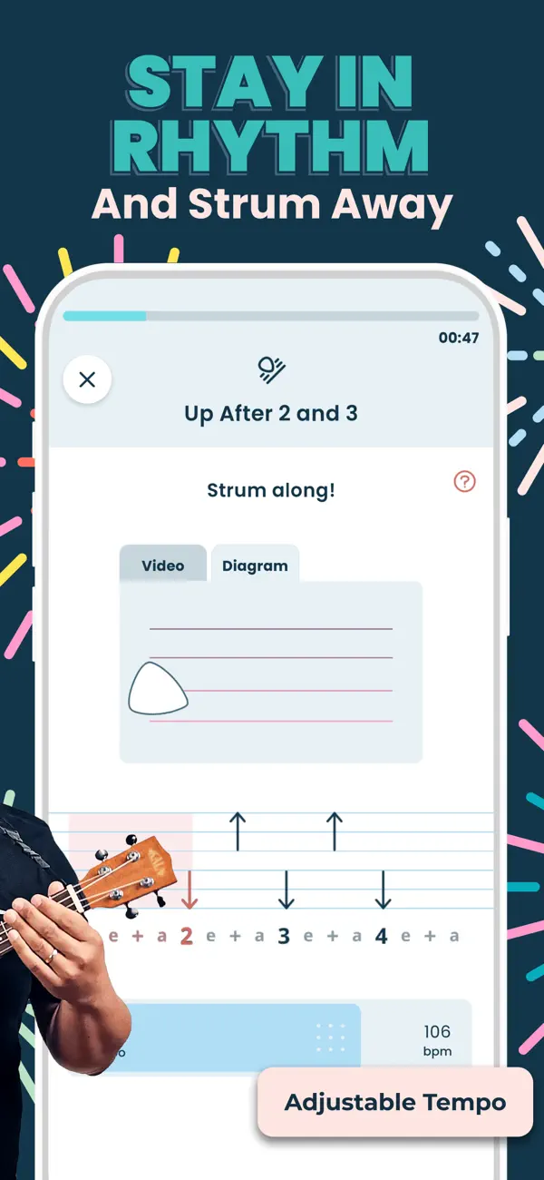 Ukulele Tuner & Lessons: Kala screenshot 1