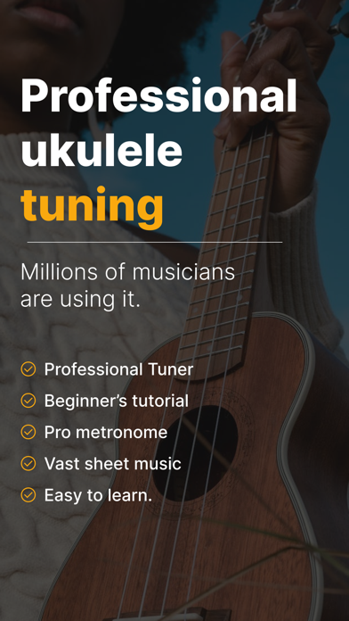 Ukulele Tuner : Lessons&Chord screenshot 5