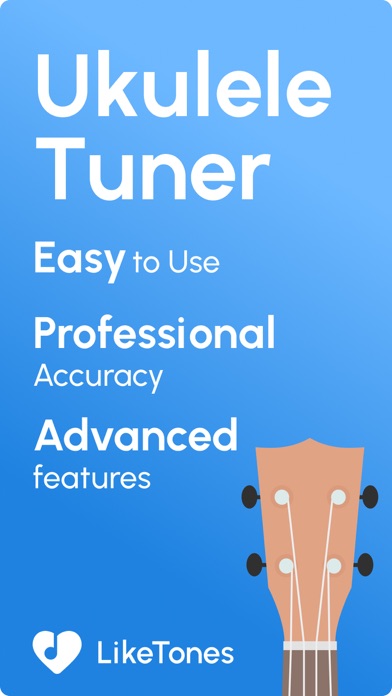 Ukulele Tuner - LikeTones screenshot 4