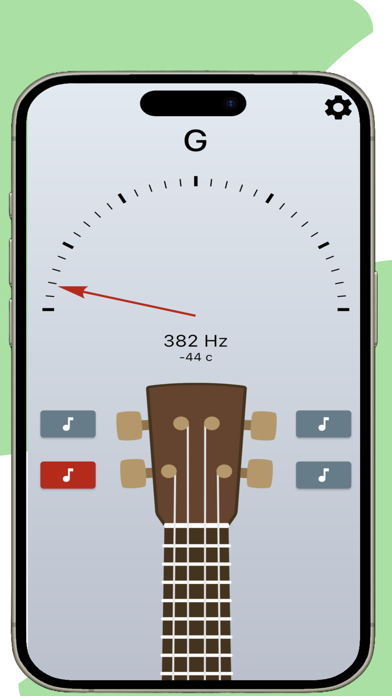 Ukulele Tuner - Simple Tuner screenshot 2