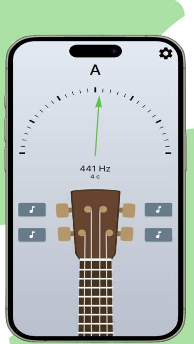 Ukulele Tuner - Simple Tuner screenshot 4