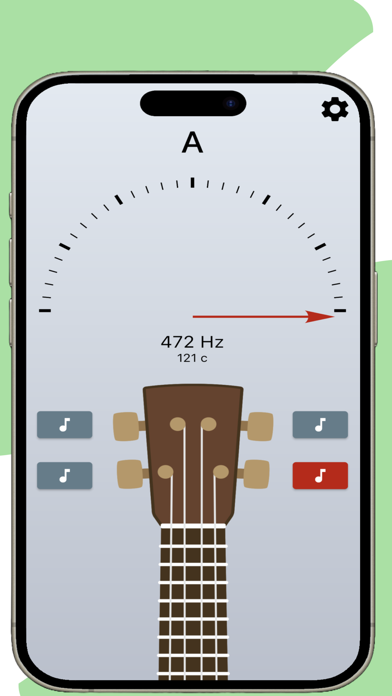 Ukulele Tuner - Simple Tuner screenshot 1