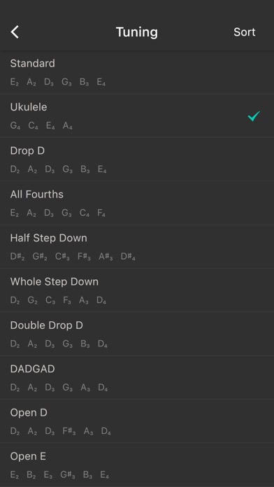 Ukulele Tuner - TrueStudio screenshot 4
