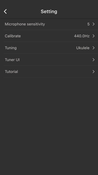Ukulele Tuner - TrueStudio screenshot 2