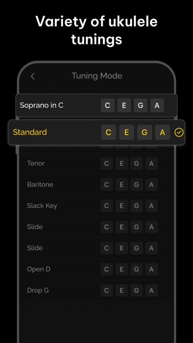 Ukulele Tuner: tune & chords screenshot 6